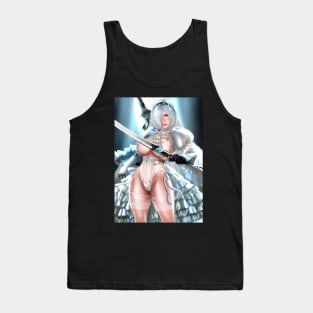 Nier automata 2B White bride Tank Top